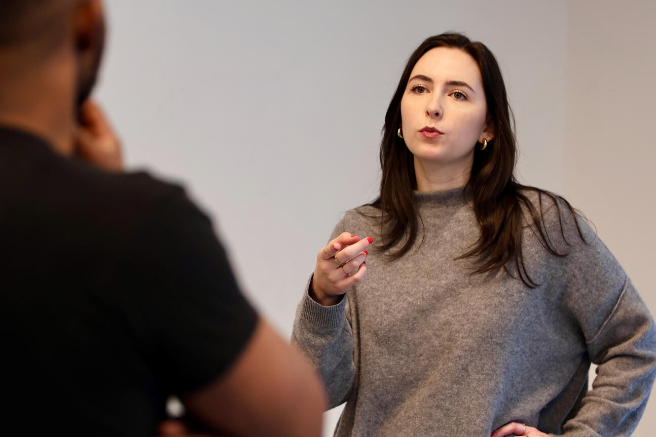 June Moon cast and creative team in rehearsal and presentation, New York (photo 5 of 6)